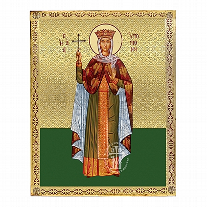 C.2761, Saint Hypomone LITHOGRAPHY Mount Athos	