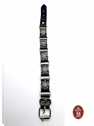 C.2833, Leather bracelet | Mount Athos