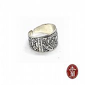 925 silver ring with Saint Catherine : 2